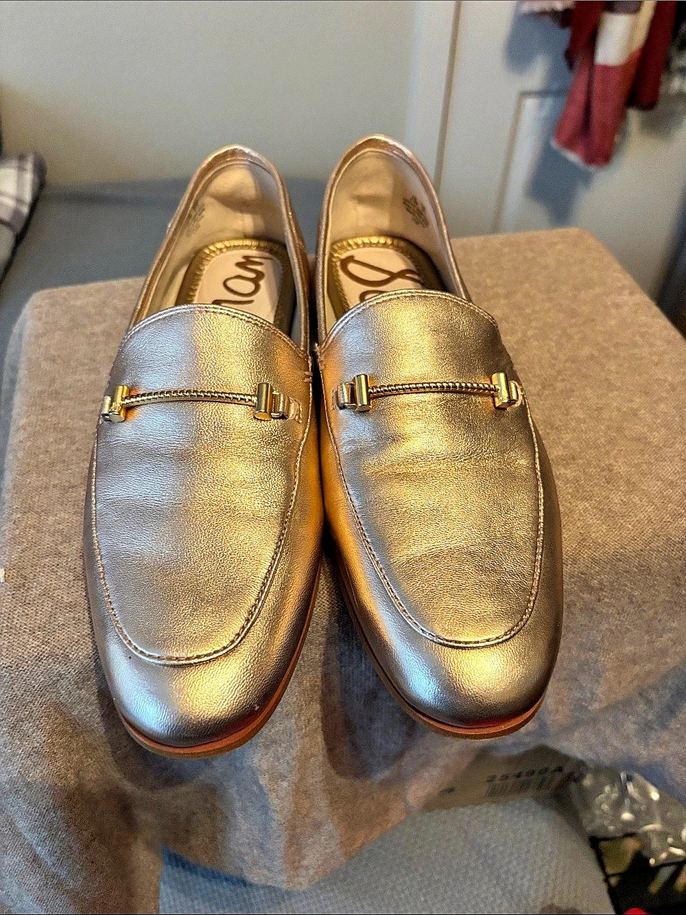 Sam Edelman Loraine Bit Loafer Gold US 8.5